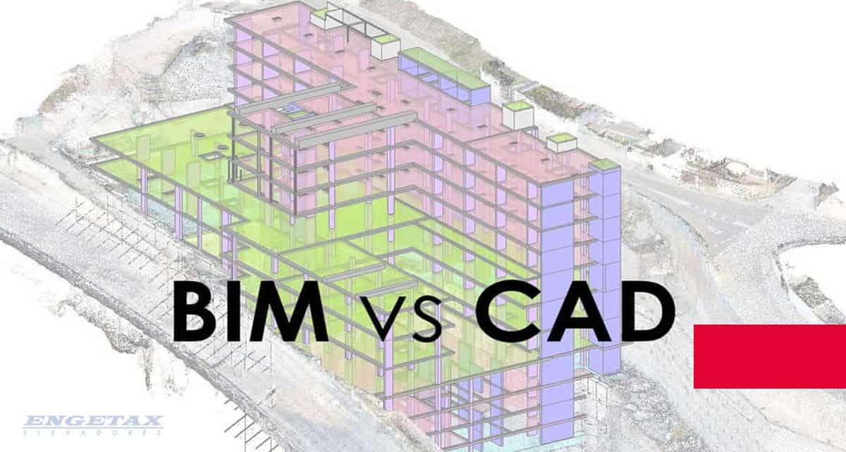 Entenda as diferenças entre CAD e BIM | Engetax Elevadores