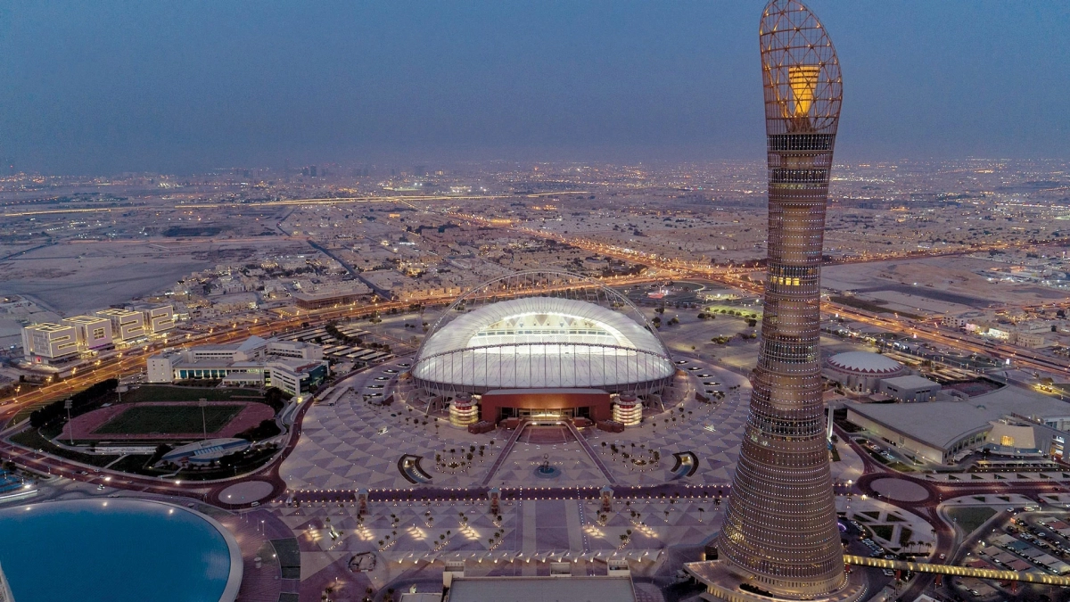 Estádio Internacional Khalifa - arquitetura dos estádios